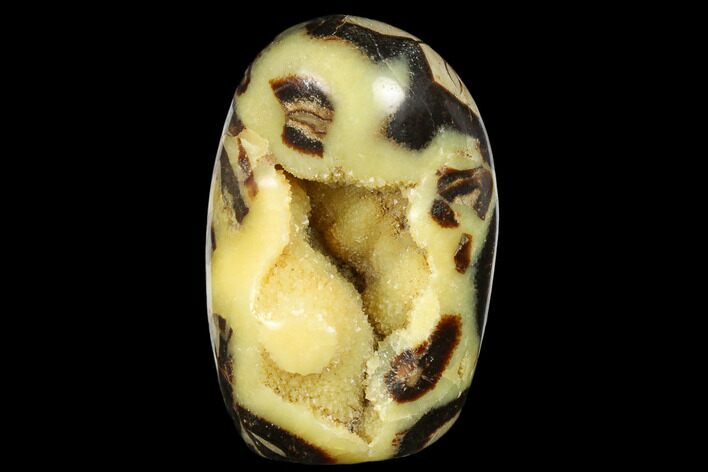 Crystal Filled, Polished Septarian Sculpure - Madagascar #174607